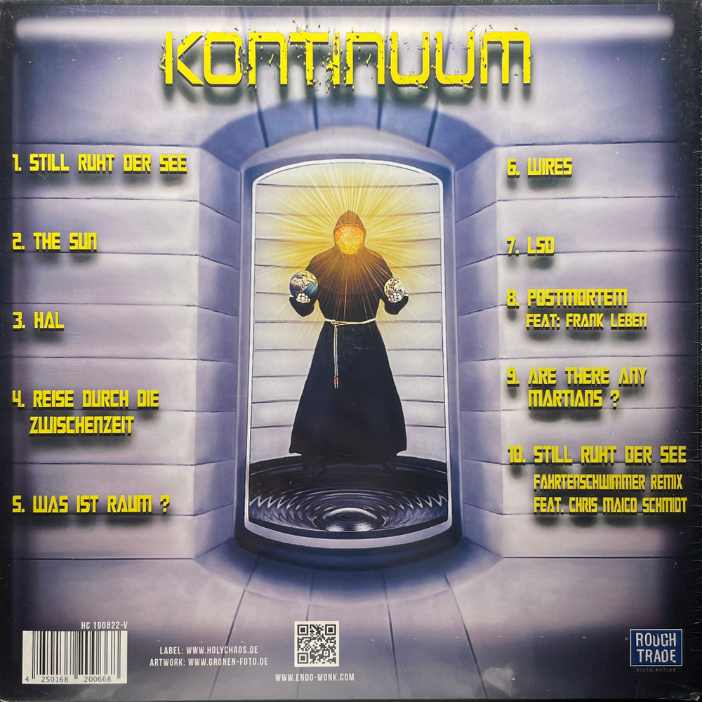 Endo Monk ‎– Kontinuum 2LP (Германия 2019г.)
