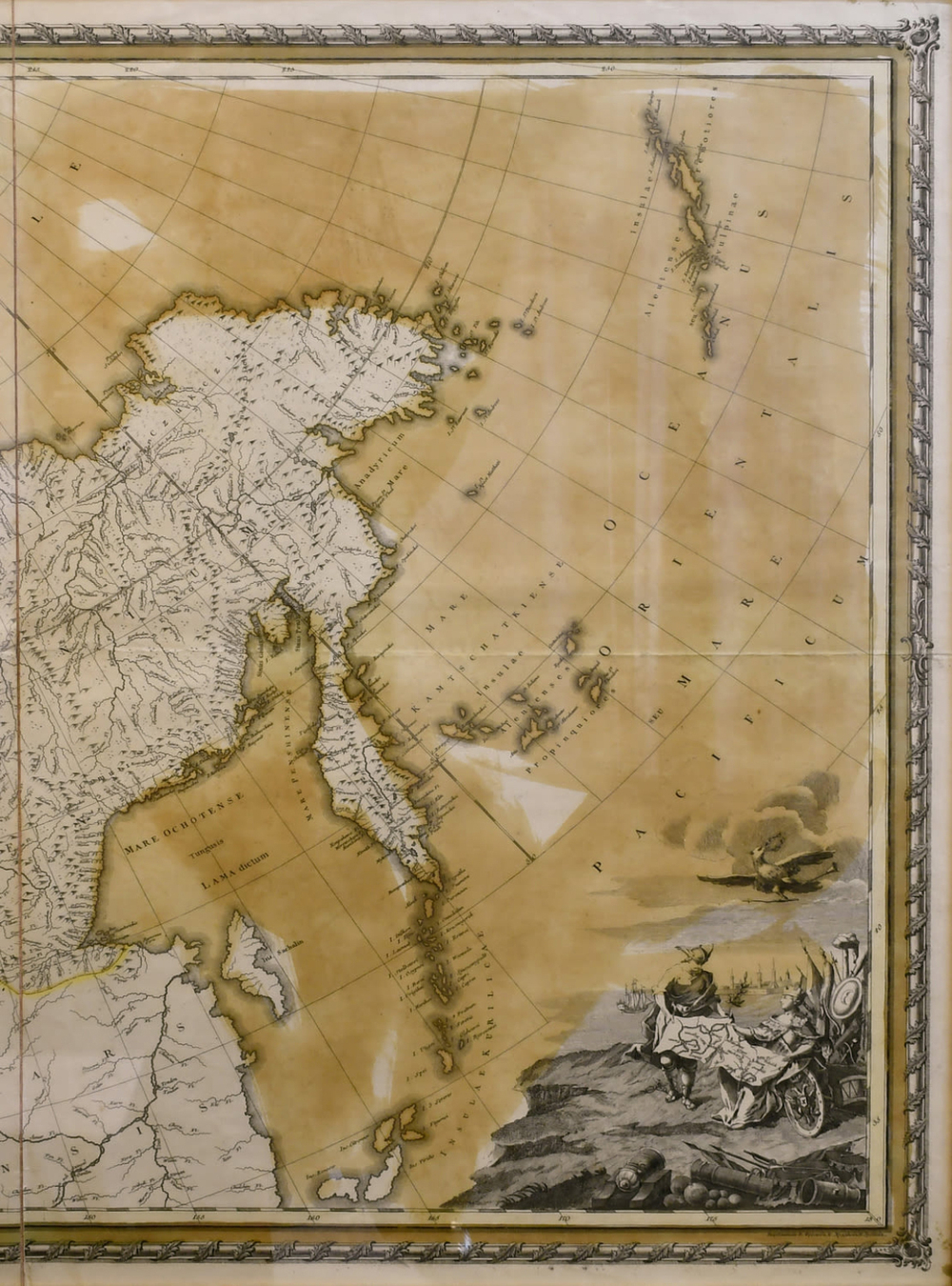 Генеральная карта Российской империи. 1776 год. Tabula Geographica Generalis Imperii Russici ...