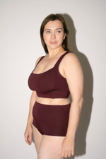 Бралетт №23 с квадратным вырезом и закрытой спиной | + цвета