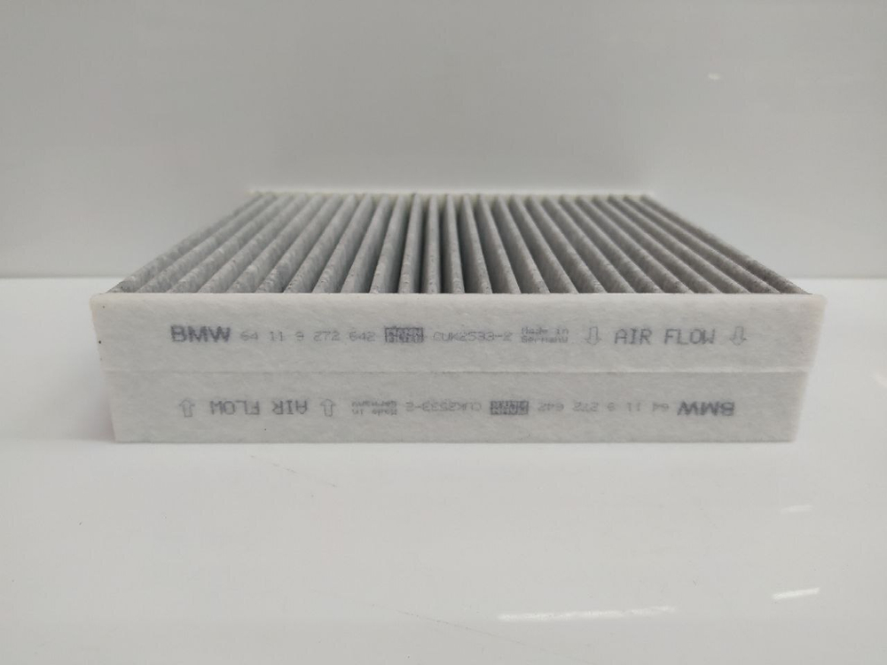 Фильтр салонный угольный BMW 64119272642 БМВ 5 (F07/F10/F11) 6 (F06/F12) 7 (F01/F02)
