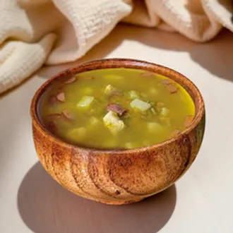 Суп гороховый с копченостями/350 мл