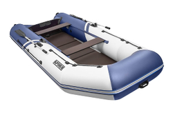 Лодка ПВХ БРОНЯ 360 СК Белый - синий