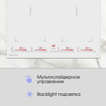 Стеклокерамическая варочная панель Zigmund & Shtain CI 29.6 W