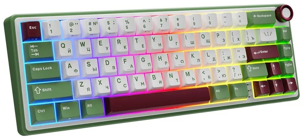 Клавиатура Royal Kludge R65 зеленый