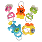 Коврик д/новорожд. игровой Зайка, 5 игрушек, в коробка