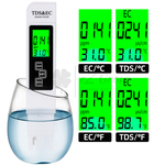 TDS EC метр (A1), измеритель жесткости воды с подсветкой / Портативный тестер качества воды / Солемер