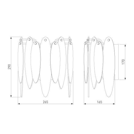 326/1 / настенный светильник