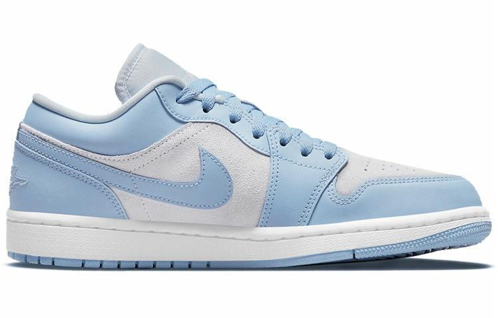 Кроссовки Jordan Air Jordan 1 Low "University Blue" (Женская размерная сетка)