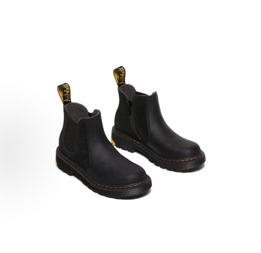 Ботинки Dr. Martens Junior 2976 Wintergrip Suede Chelsea Boots