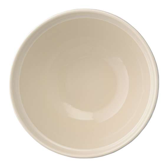 Миска кремового цвета с рельефным узором Ягоды Тайги из коллекции russian north, 1,5 л