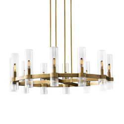 Люстра MT8888-8H antique brass