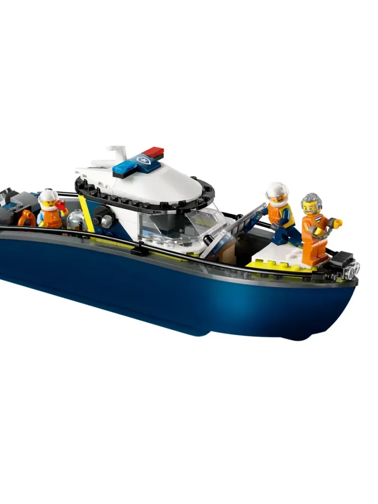 Конструктор City 60456 Погоня на полицейском катере