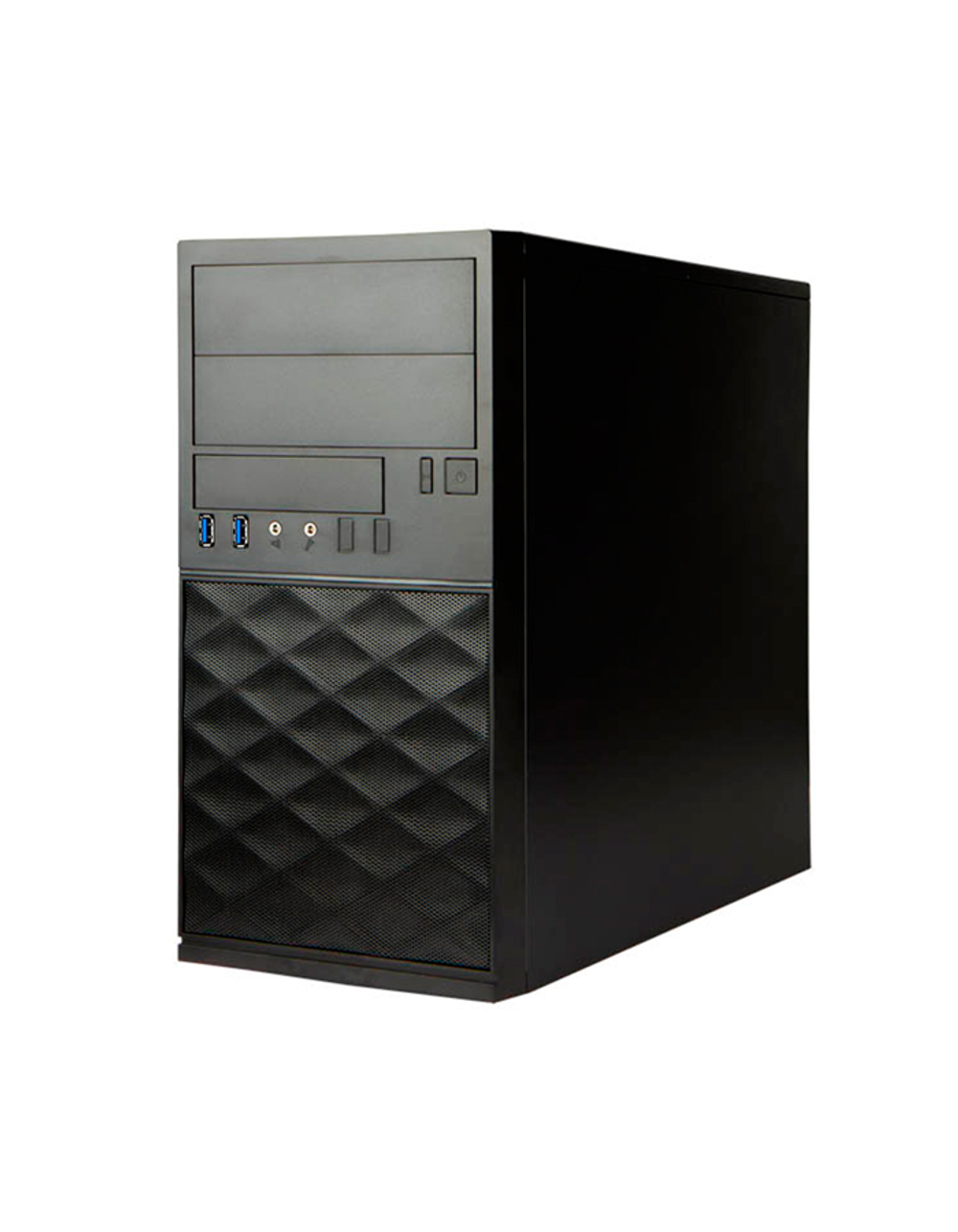 Mini Tower InWin EFS052 Black ______ U3*2+A(HD) + front fan holder + Screwless mATX (без блока питания)