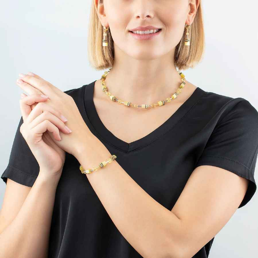 Серьги Light yellow Coeur de Lion