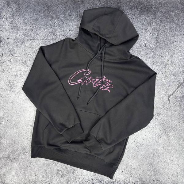 Худи Corteiz grey/pink