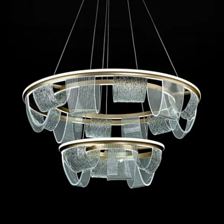 Подвесная люстра Led4U L7706-800-460 GD