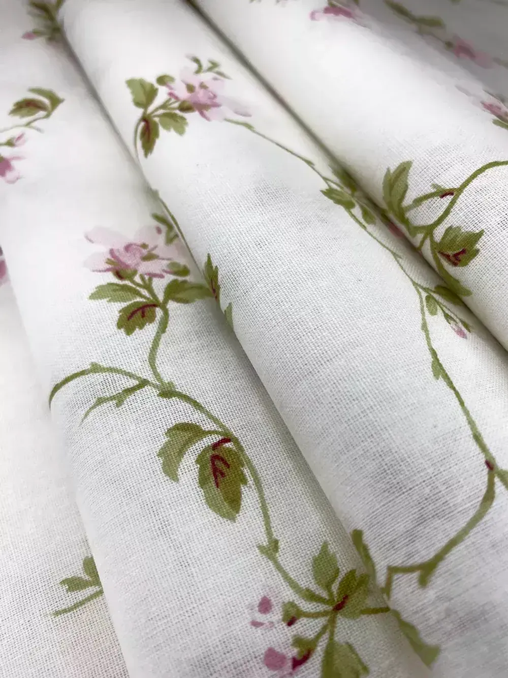 Наволочка комплект 2шт перкаль Сказка "Весенние цветы" 45х45 см на молнии