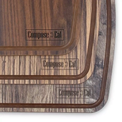 Доска разделочная с ручкой 25х36см ComposeEat Fashion орех