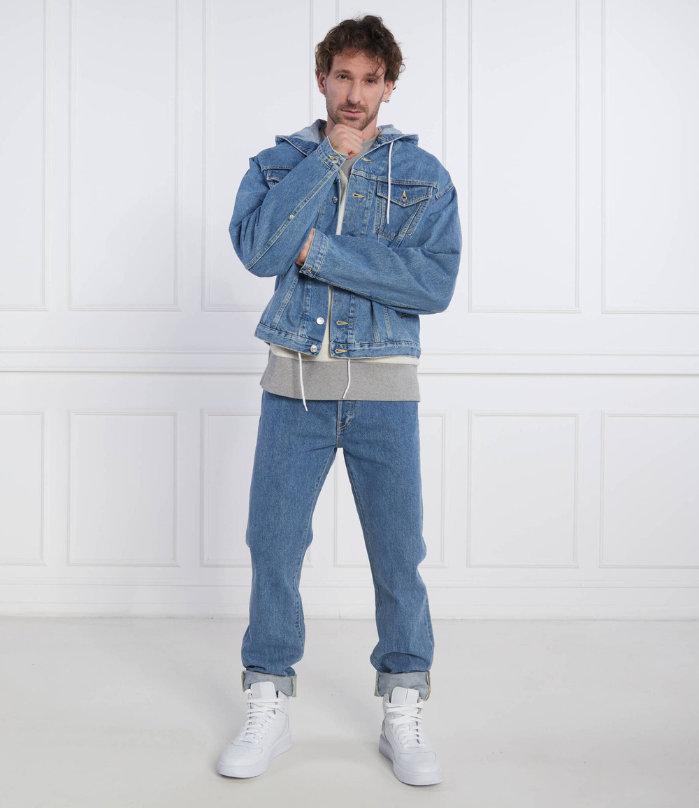 джинсовая куртка Kenzo - голубой(FC65DV5419IB)