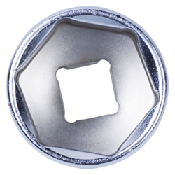 Головка торцевая стандартная шестигранная 3/8&quot;, 23 мм KING TONY 333523M