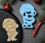 Форма для вырезки теста "Санта Клаус"