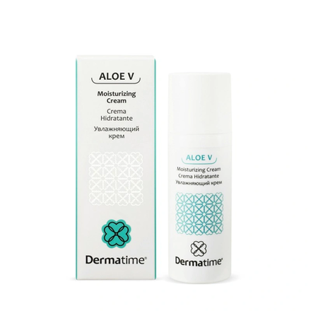 DERMATIME ALOE V Moisturizing Cream - Увлажняющий крем 50мл