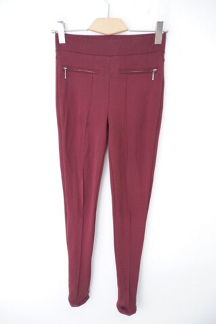 Брюки трикотажные бордовые 40 размер