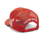 96360-26VX Лимитированная коллекция Harley-Davidson® Factory Racing Fanwear Trucker Cap - бейсболка