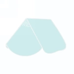 Антимоскитная пленка на коляску 140*50см с перфорированными форточками