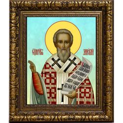 Зиноовий Егейский (Киликийский) священномученик. Икона на холсте.