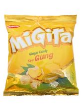 Конфеты леденцовые Bibica Migita со вкусом имбиря 70 г x 4 шт