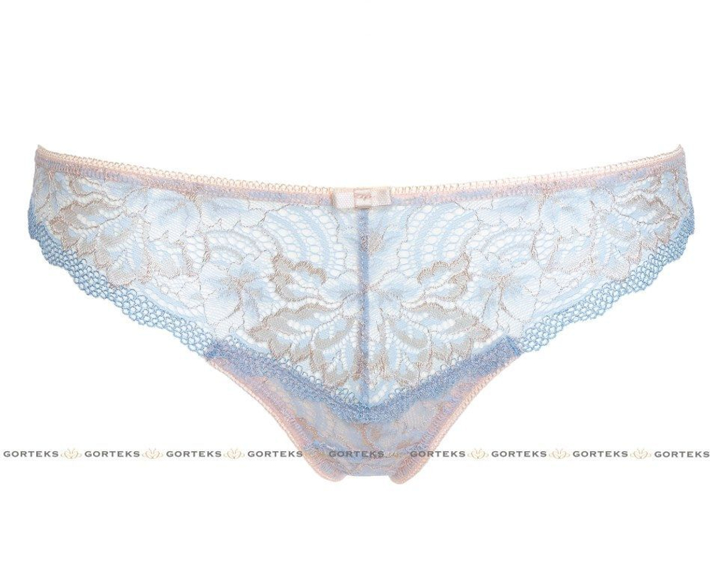 Трусики-стринги Manila (Размер: 40) (Цвет: белый с голубым)