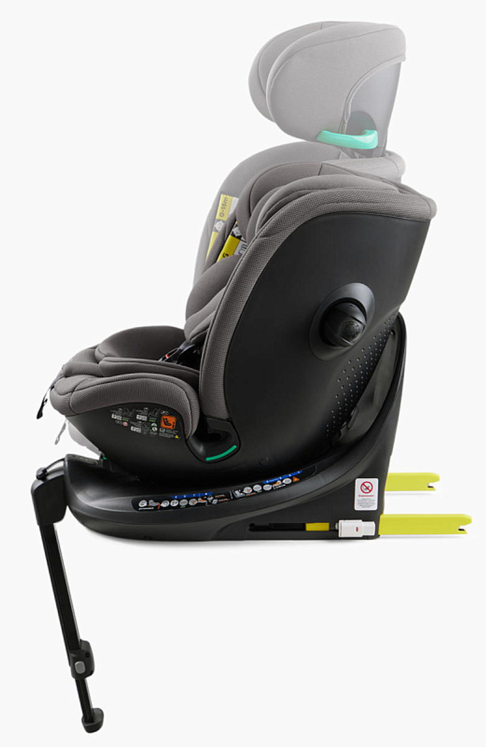 Автокресло Happy baby Kidster dark grey