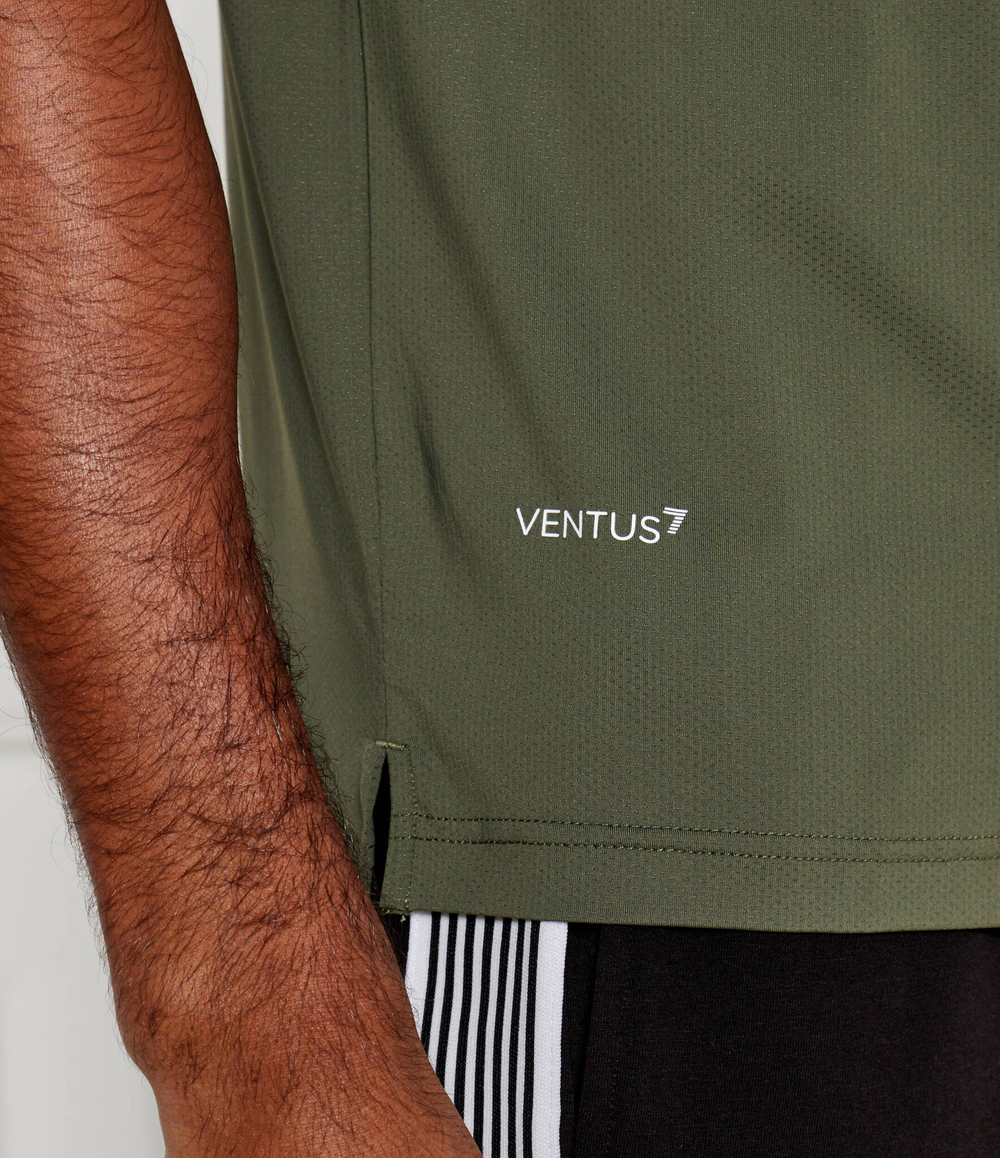 Футболка EA7 - хаки(8NPT22 PJEMZ)