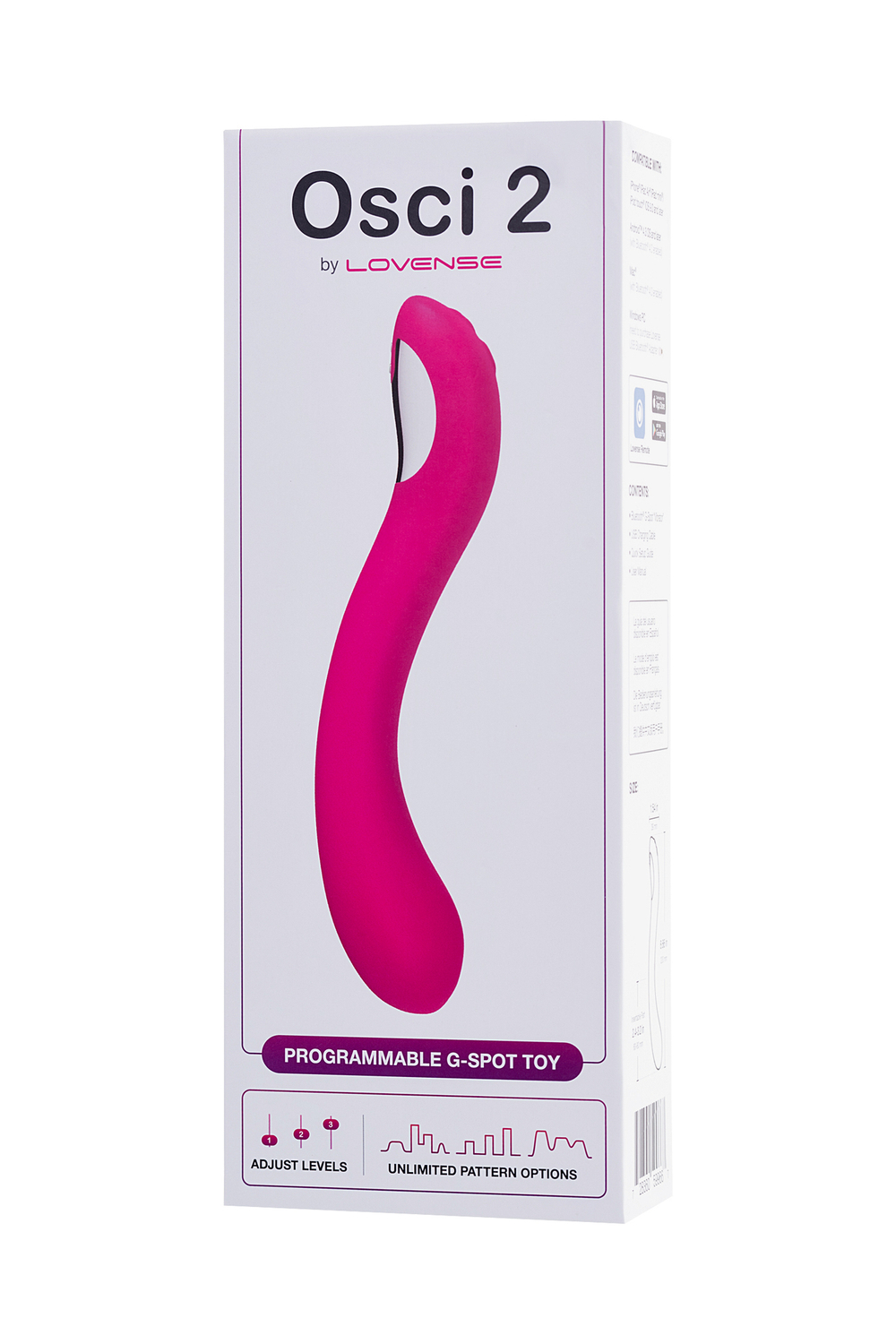 Нереалистичный вибратор LOVENSE Osci 2