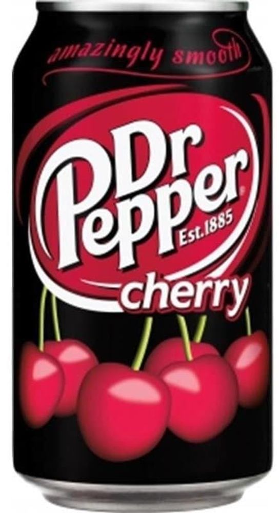 Газированный напиток Доктор Пеппер Вишня / Dr. Pepper Cherry 0.33 - банка