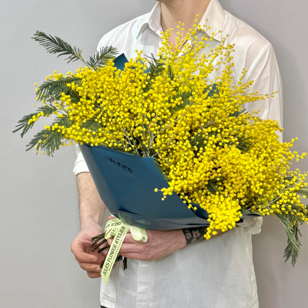 «Мимозель» букет из мимозы XL