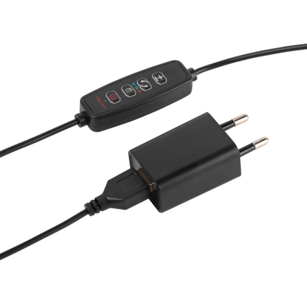 Настольный светильник для растений ЭРА FITO-20W-АLED-Ra полного спектра 20 Вт черный | Светильники для растений