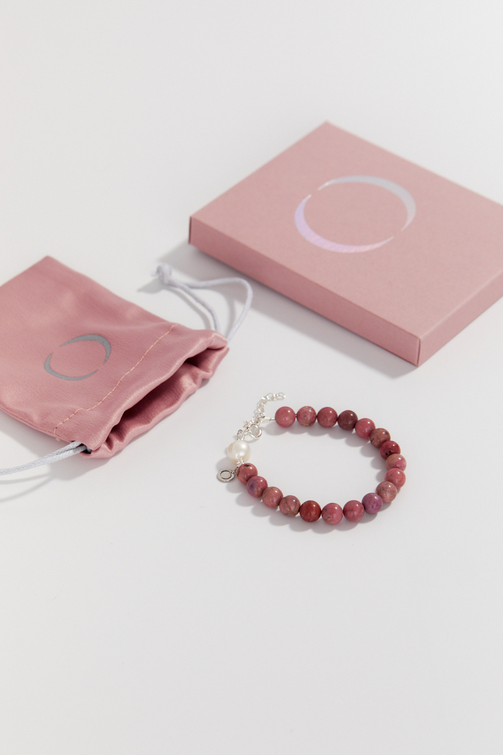 Браслет WISE HEART из родонита