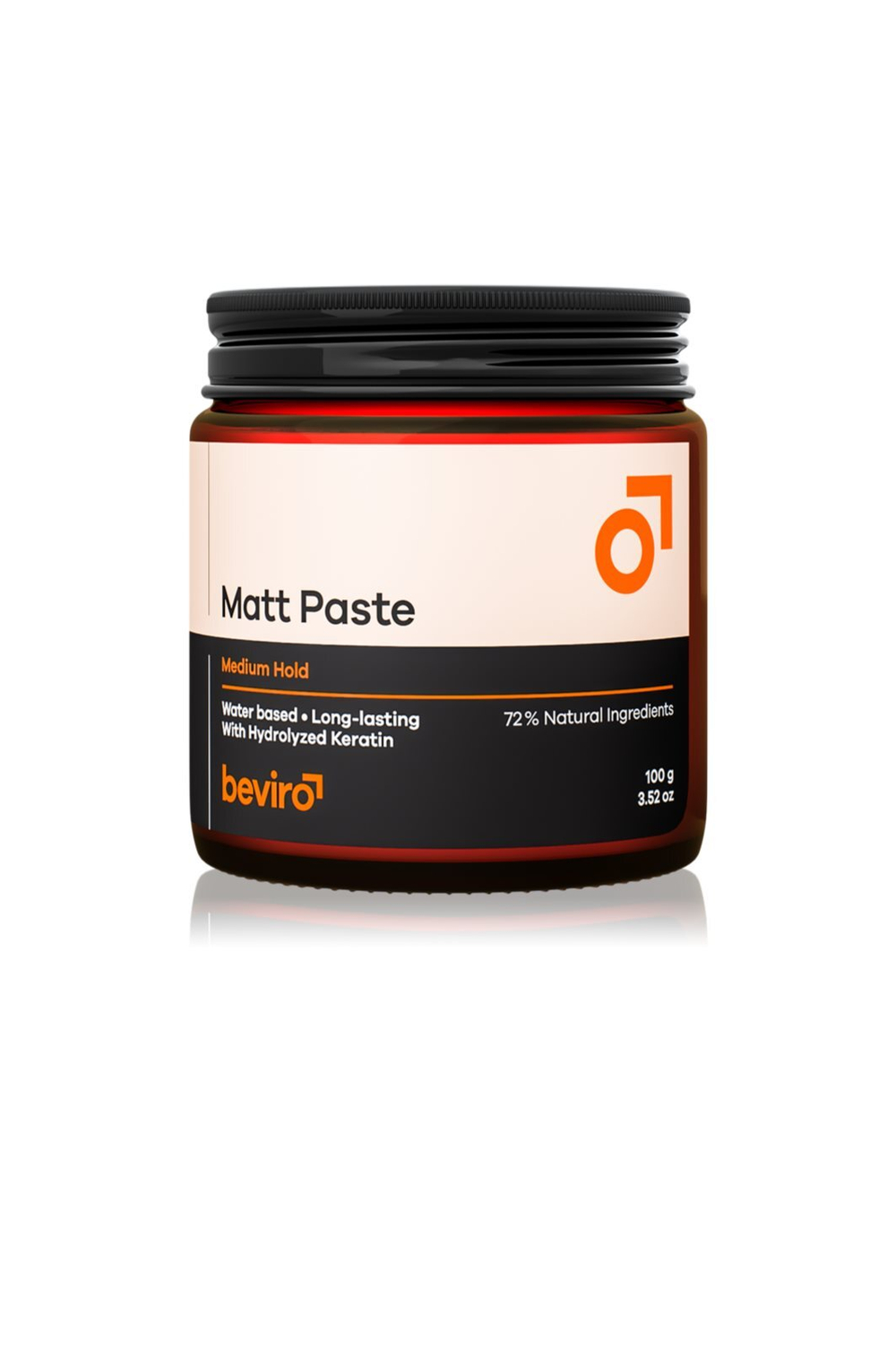 Beviro Matt Paste Medium Hold - паста для волос /  Matt 100  ml  / GTIN 8594191203095