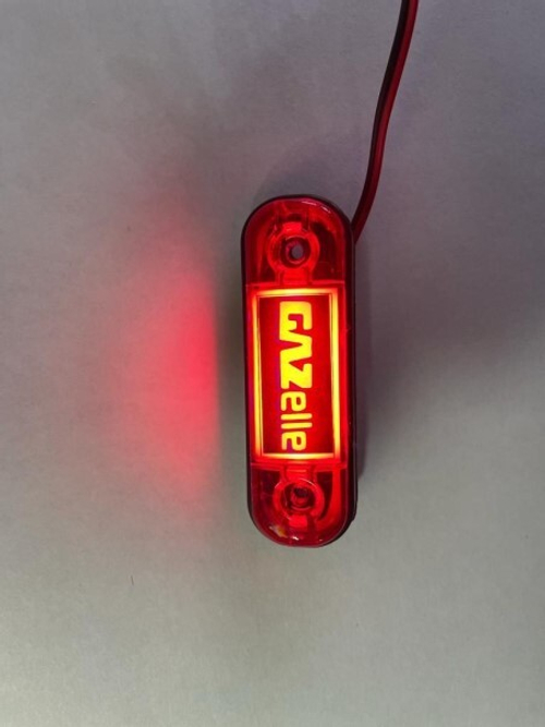 Фонарь габарит. задн. /Г-3302/ термобудка верхн. красн. неон (Н.Новгород)