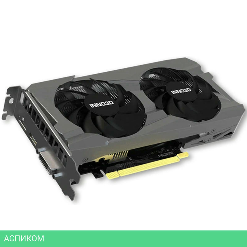 Видеокарта Inno3D GeForce RTX 3050 Twin X2 6GB (N30502-06D6-1711VA60)