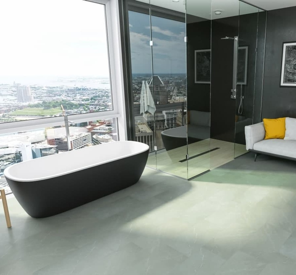 Кварцевый ламинат Fargo Камень Серый Риальто 66S451