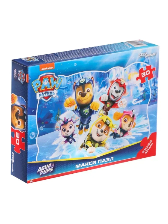Пазл для детей 3 4 лет Щенячий патруль 30 элементов
