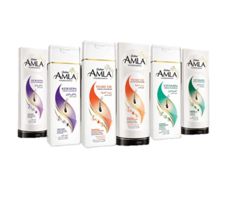 Крем-шампунь Dabur Amla Anti Breakage Fish oil Omega-3 против ломкости с рыбьим жиром, 200 мл