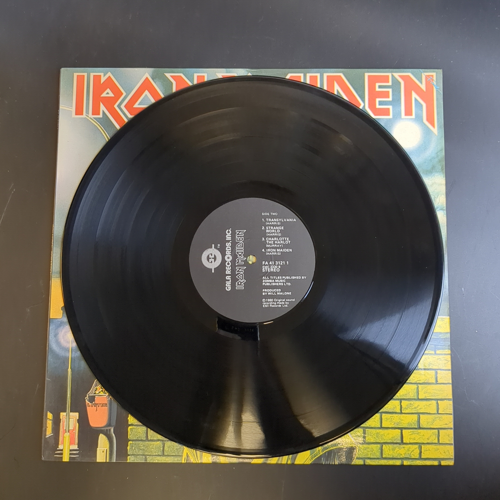 LP Iron Maiden - Prowler. Метал. Зарубежный рок. Виниловая пластинка 12 дюймов.