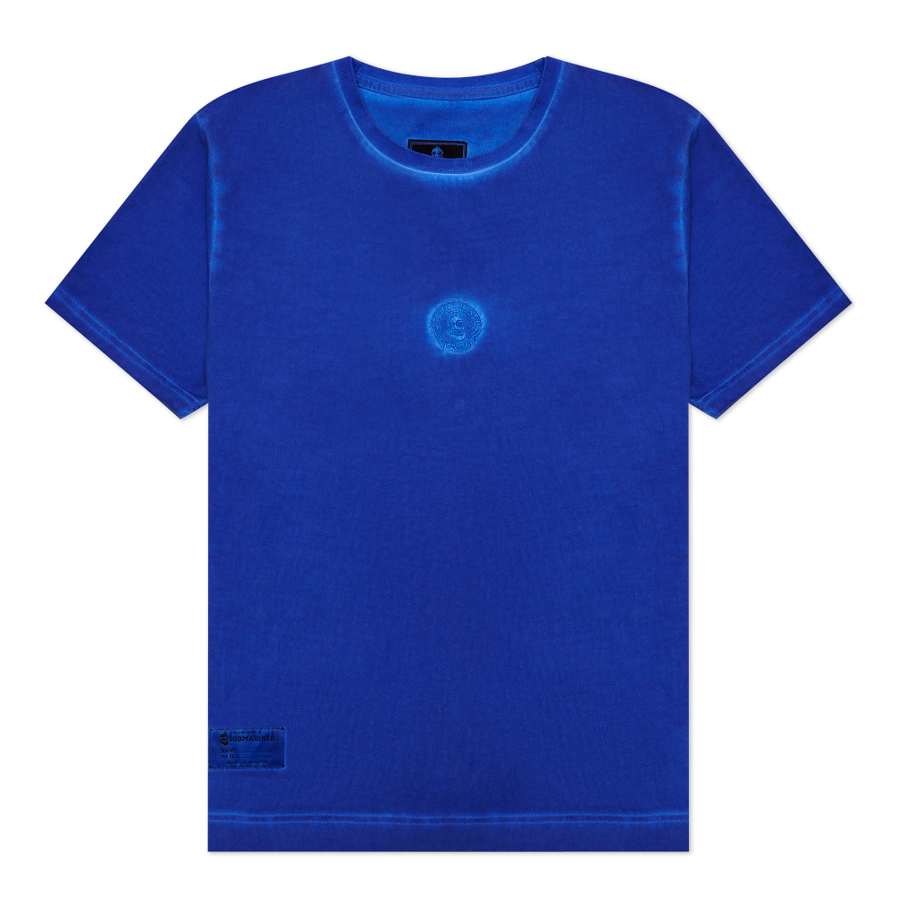 TSHRT Vintage Effect GMD MAIN LOGO Ultramarine