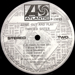 Twisted Sister / Come Out And Play (LP)
