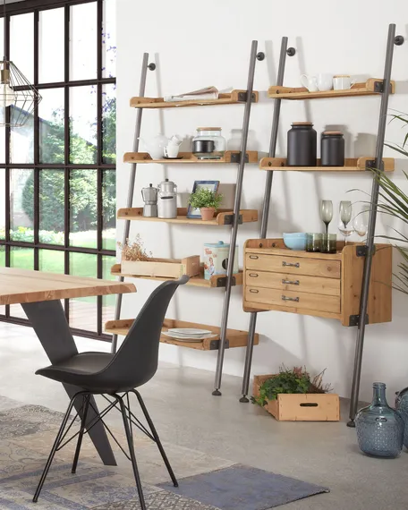 Стул Lars Metal черный | La Forma | Купить в Hallberg.ru