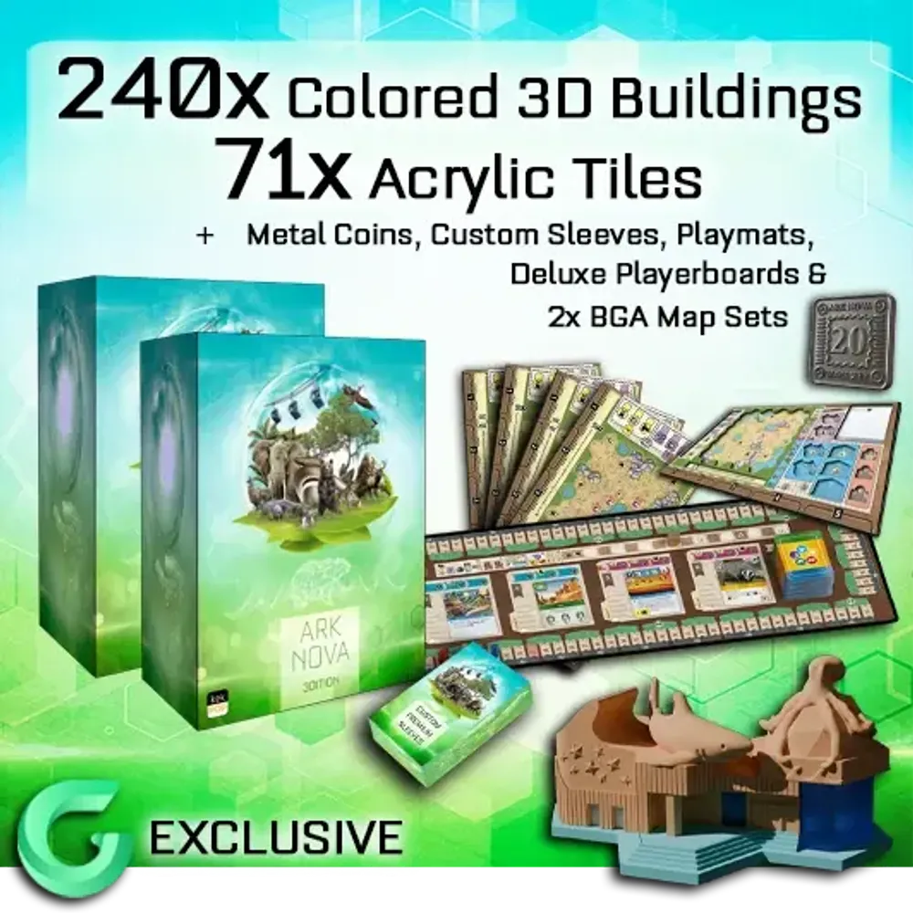 [Предзаказ] 🐘 ELEPHANT PLEDGE: Everything in 3D + Acrylic Tiles + Add-Ons